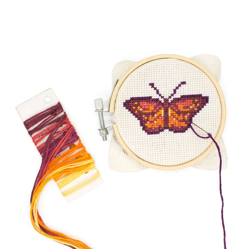 Mini Cross Stitch - Butterfly