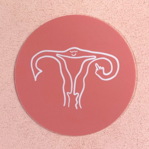 Sassy Uterus Sticker