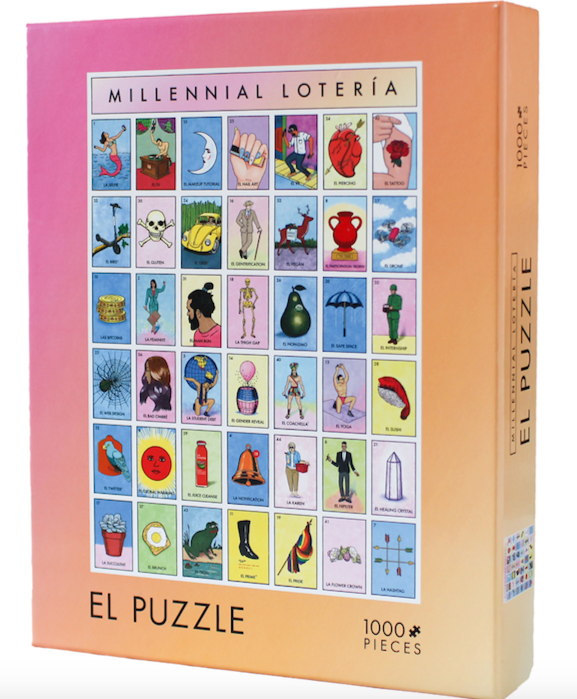 Millennial Loteria Puzzle