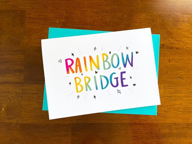 Rainbow Bridge Card