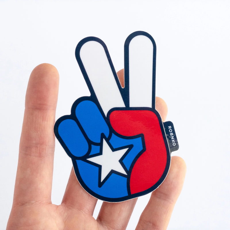 Texas Peace Sign