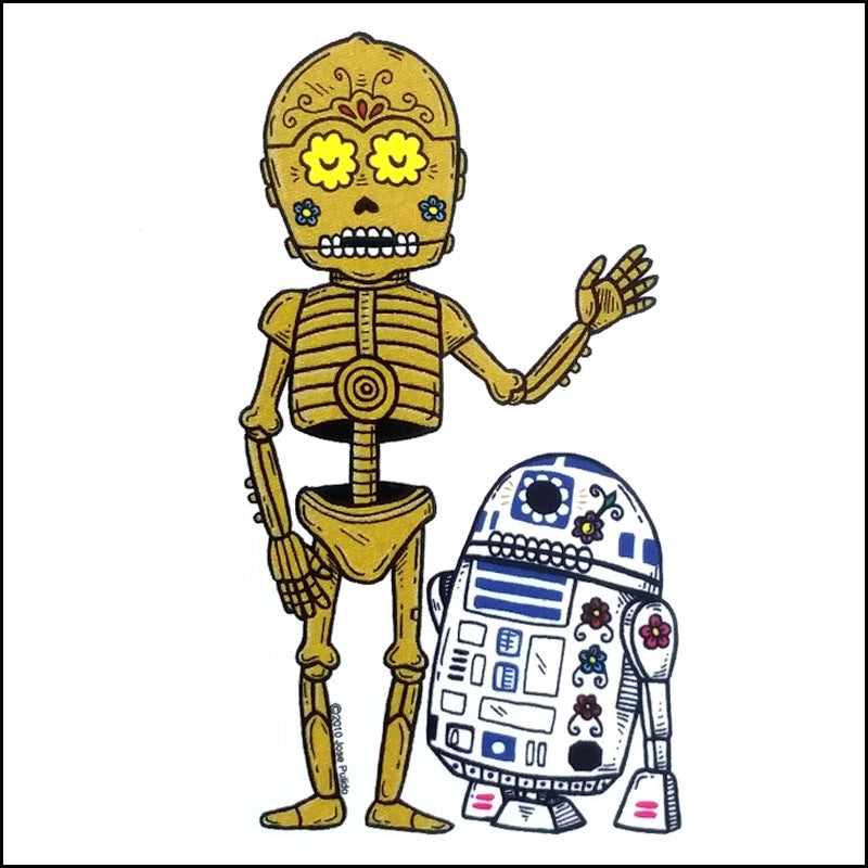 Droids Muertos Sticker