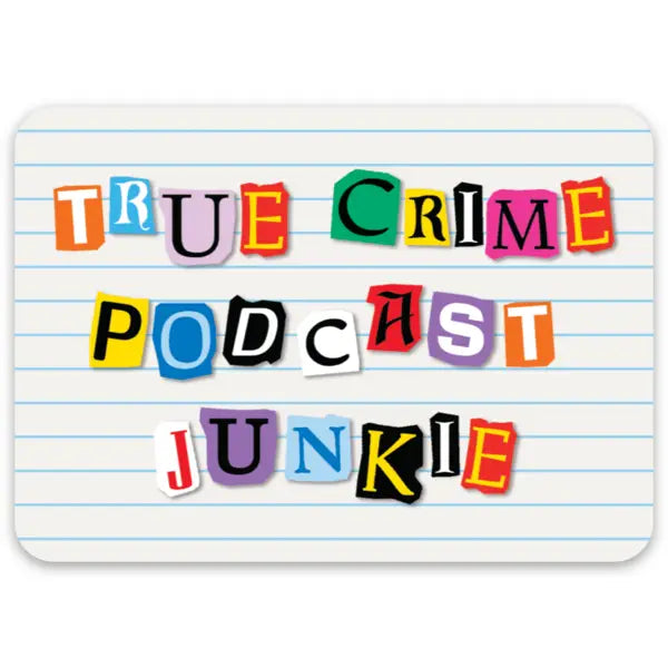 True Crime Sticker