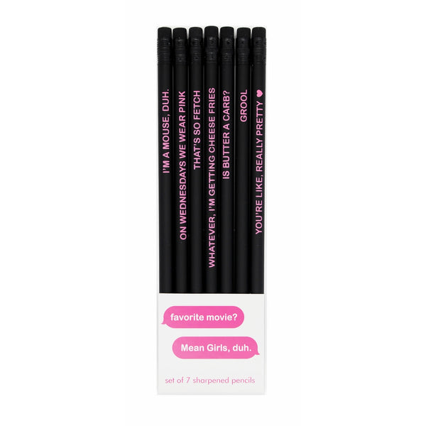Mean Girls Pencil Set