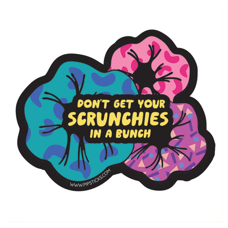 Scrunchies in a Bunch Sticker