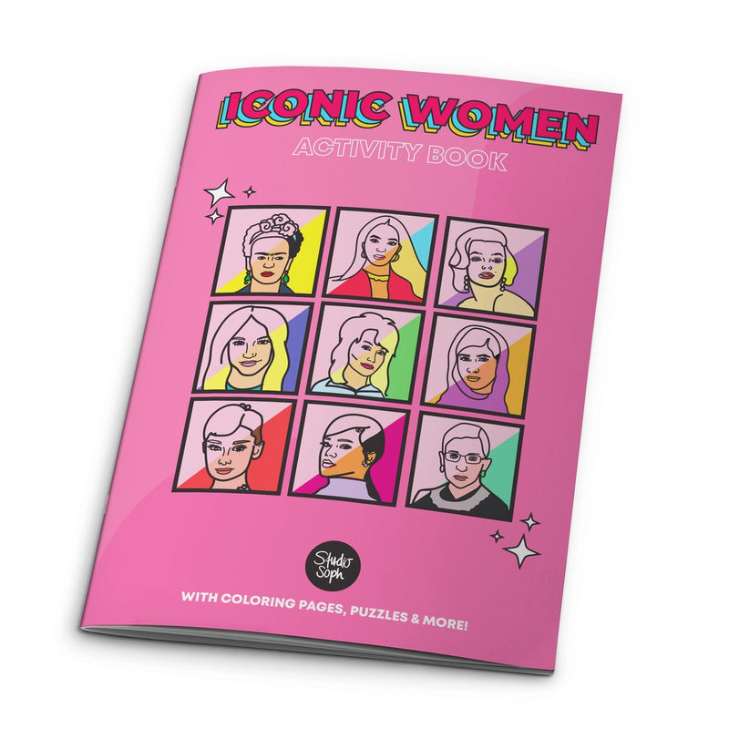 Iconic Women Coloring Book