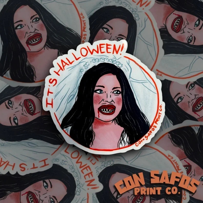 It's Halloween Sticker