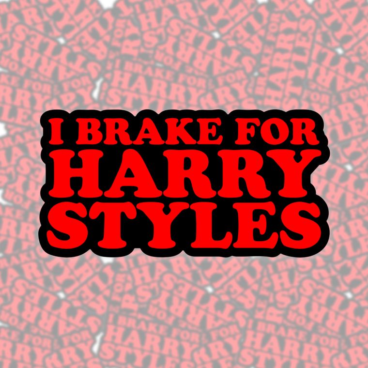 I Brake for Harry Styles
