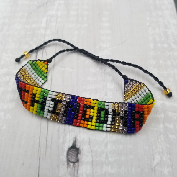 chingona beaded bracelet